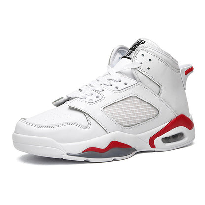 Air cushion basketball shoes outdoor high-top men's shoes