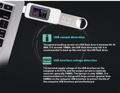 Charger MX18 USB Tester Color Screen Usb Tester