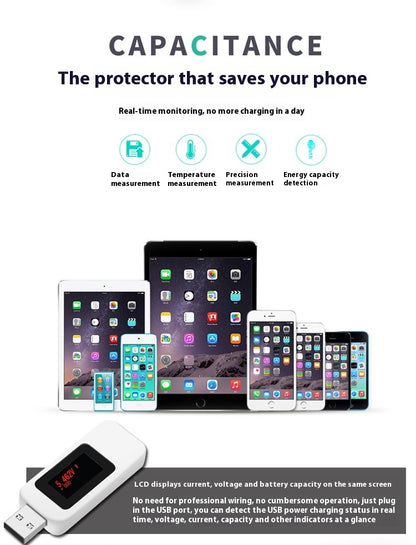 Charger MX18 USB Tester Color Screen Usb Tester