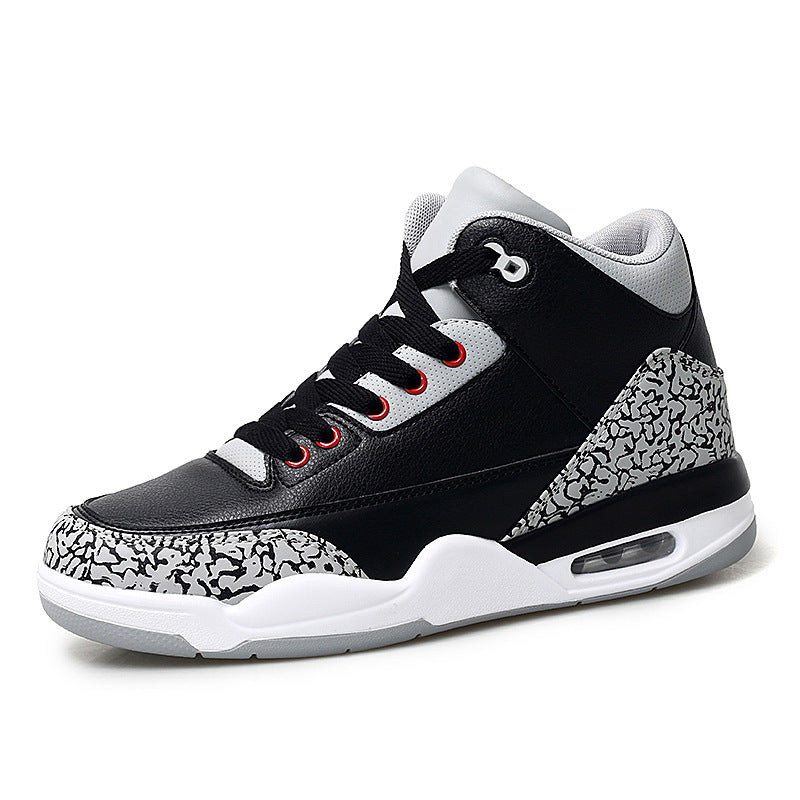 Air cushion shock absorption basketball shoes