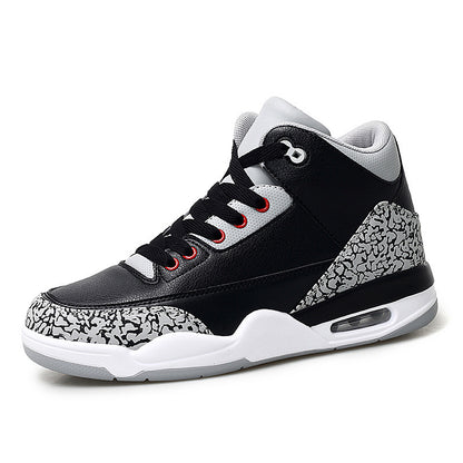 Air cushion shock absorption basketball shoes