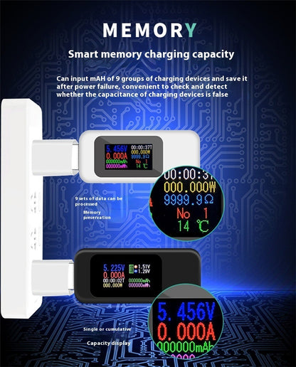 Charger MX18 USB Tester Color Screen Usb Tester